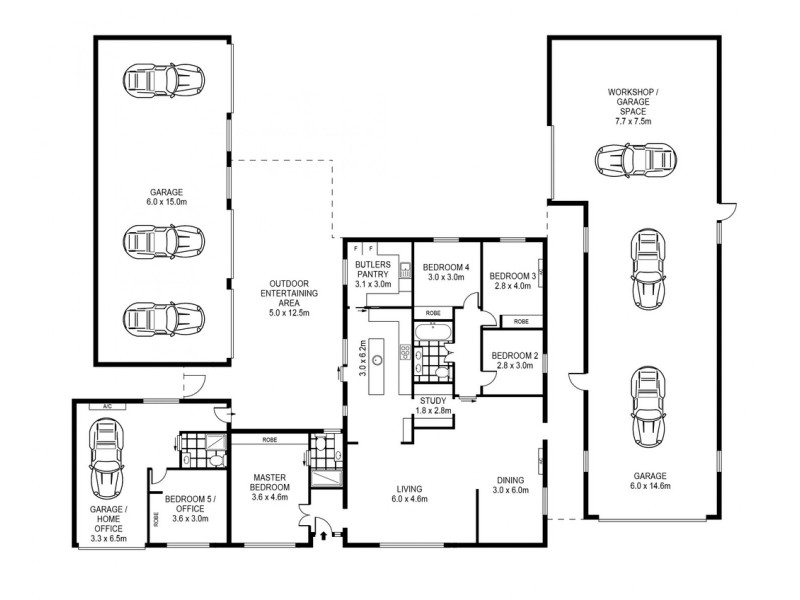 60 Griffith Street, Maddingley VIC 3340 Floorplan