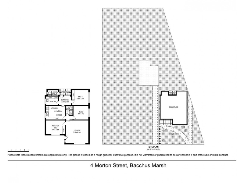 4 Morton Street, Bacchus Marsh VIC 3340 Floorplan