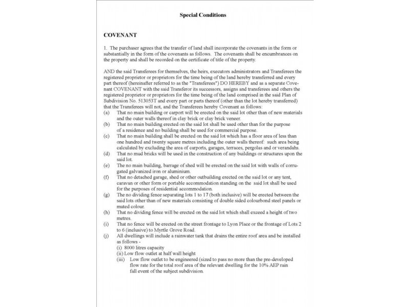 GROVE  Estate, Ballan VIC 3342