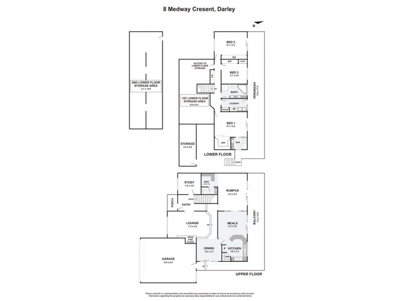 8 Medway Court, Bacchus Marsh VIC 3340 Floorplan