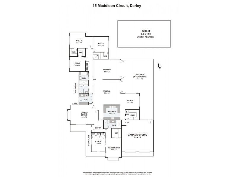 15 Maddison Circuit, Bacchus Marsh VIC 3340 Floorplan