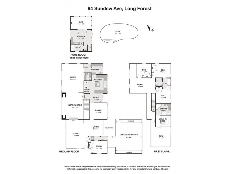 84 Sundew Avenue, Long Forest VIC 3340 Floorplan