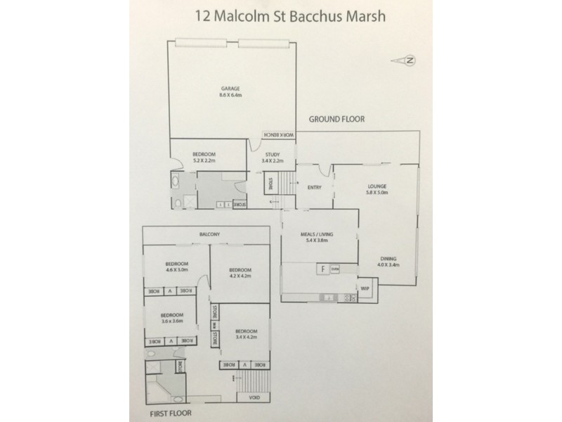 12 Malcolm Street, Bacchus Marsh VIC 3340 Floorplan