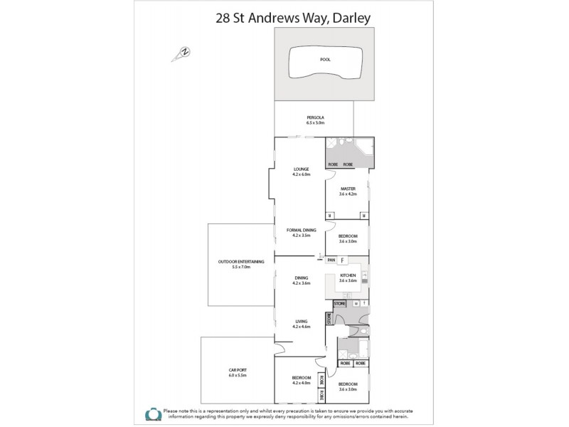 28 St Andrews Way, Bacchus Marsh VIC 3340 Floorplan
