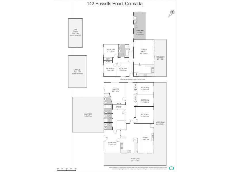 142 Russells Road, Coimadai VIC 3340 Floorplan