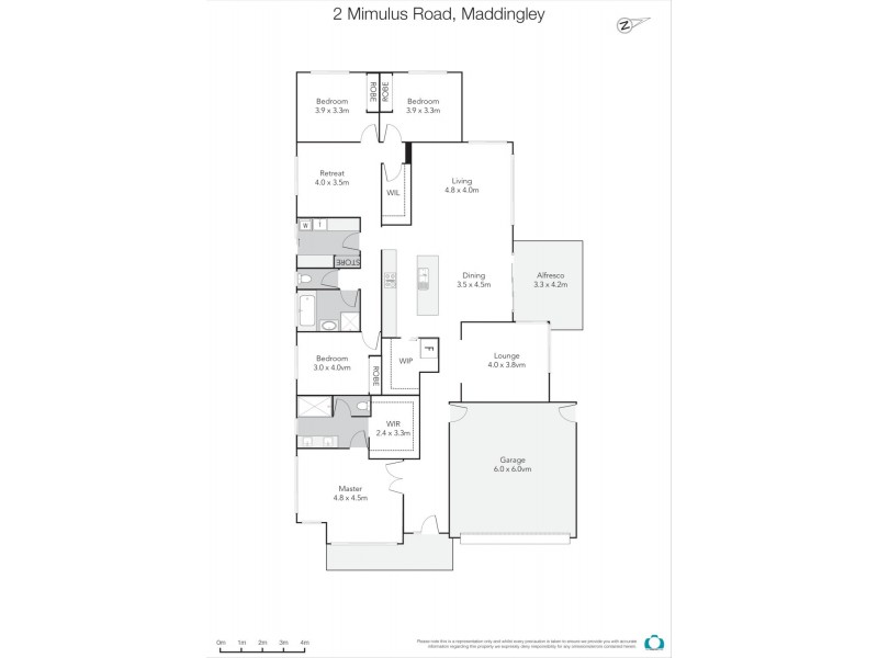 9 Mimulus Road, Bacchus Marsh VIC 3340 Floorplan