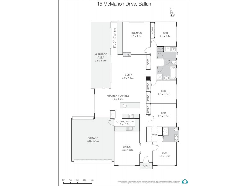 15 McMahon Drive, Ballan VIC 3342 Floorplan