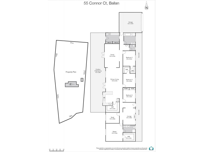 55 Connor Court, Ballan VIC 3342 Floorplan