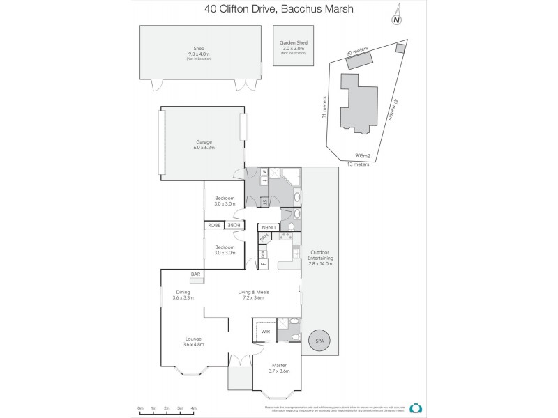 40 Clifton Drive, Bacchus Marsh VIC 3340 Floorplan