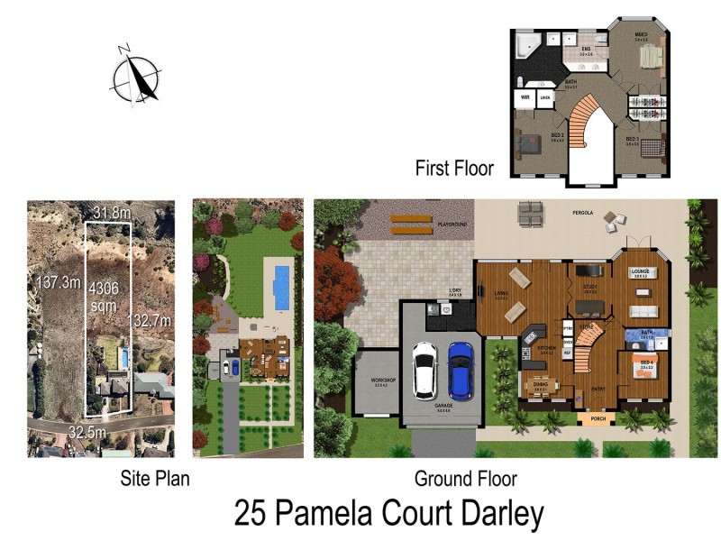 25 Pamela Court, Bacchus Marsh VIC 3340 Floorplan