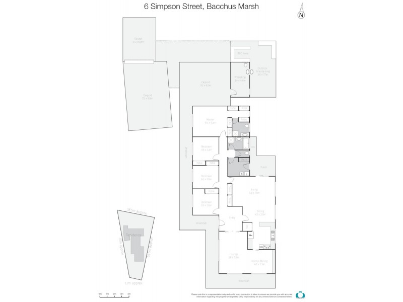 6 Simpson Street, Bacchus Marsh VIC 3340 Floorplan