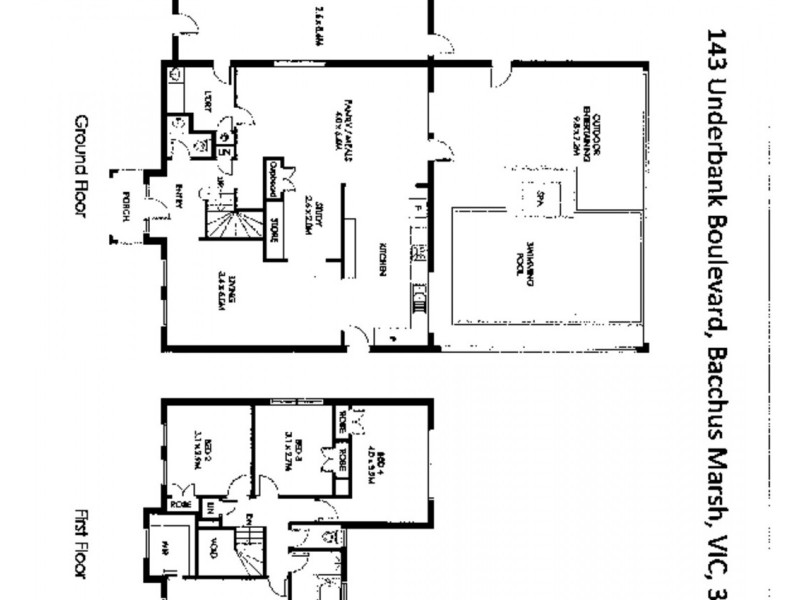 143 Underbank Boulevard, Bacchus Marsh VIC 3340 Floorplan