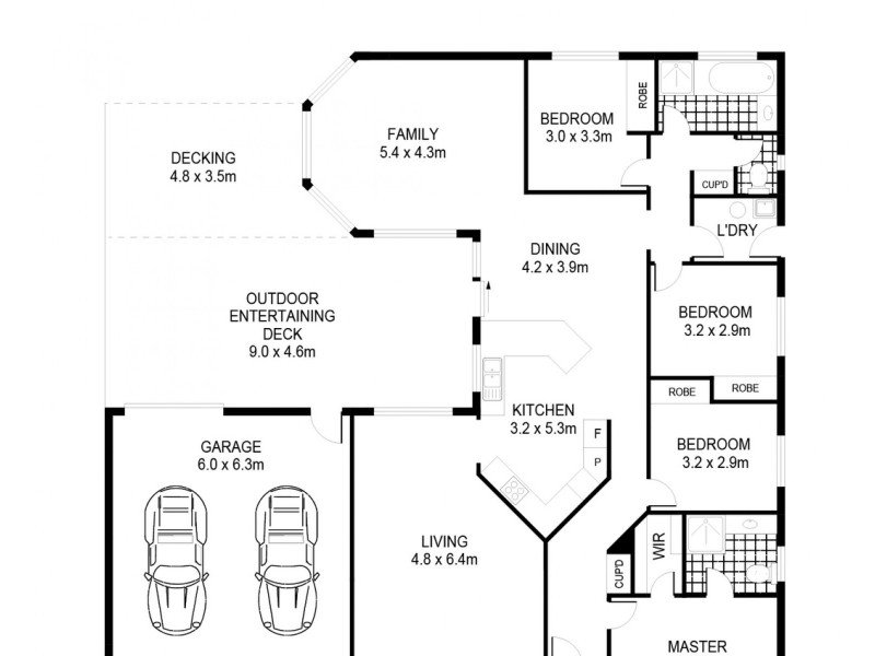 63 Labilliere Street, Bacchus Marsh VIC 3340 Floorplan