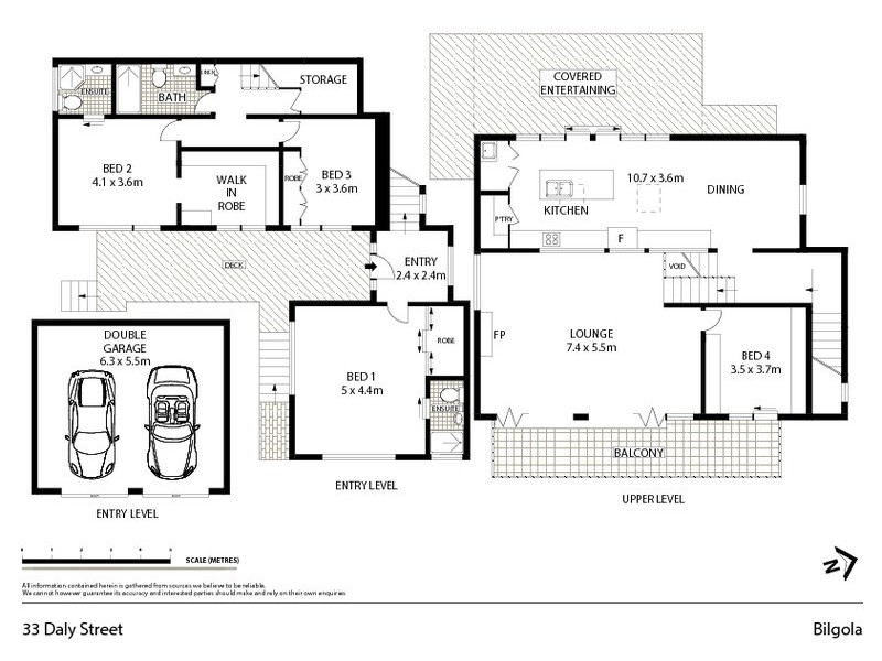 33 Daly  Street, Bilgola NSW 2107 Floorplan