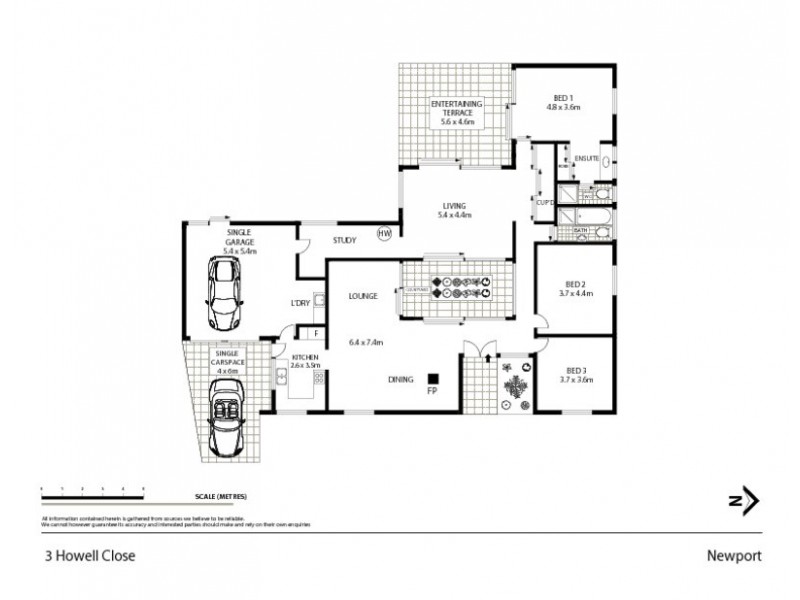 3 Howell  Close, Newport NSW 2106 Floorplan