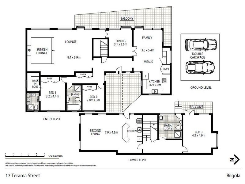 17 Terama Street, Bilgola NSW 2107 Floorplan