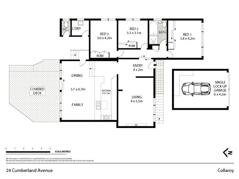 24 Cumberland Avenue, Collaroy NSW 2097 Floorplan