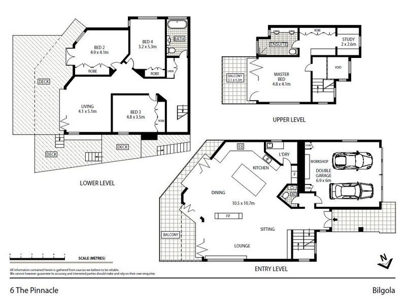 6 The Pinnacle, Bilgola NSW 2107 Floorplan