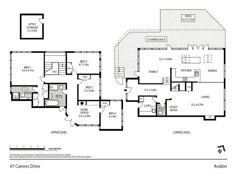47 Cannes Drive, Avalon NSW 2107 Floorplan