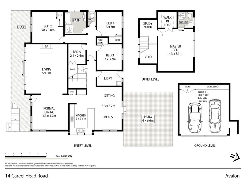 14 Careel Head Road, Avalon NSW 2107 Floorplan
