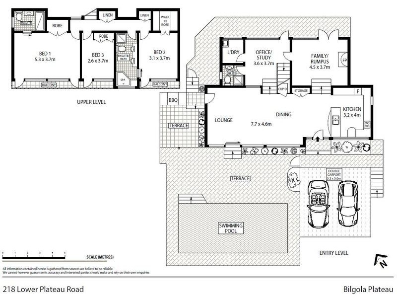 218 Lower Plateau Road, Bilgola NSW 2107 Floorplan