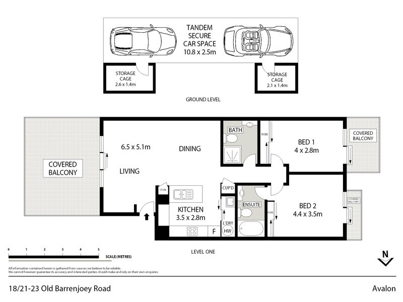 18/21-23 Old Barrenjoey Road, Avalon Beach NSW 2107 Floorplan