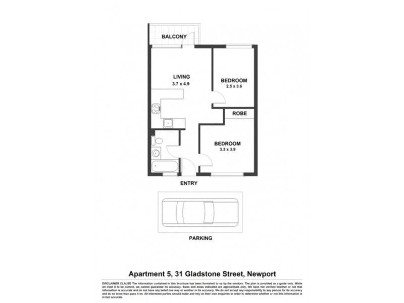 16/31 Gladstone Street, Newport NSW 2106 Floorplan