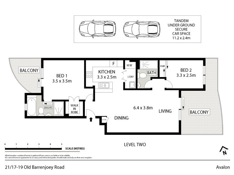 21/17-19 Old Barrenjoey Road, Avalon Beach NSW 2107 Floorplan