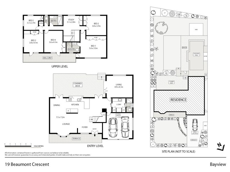 19 Beaumont Crescent, Bayview NSW 2104 Floorplan