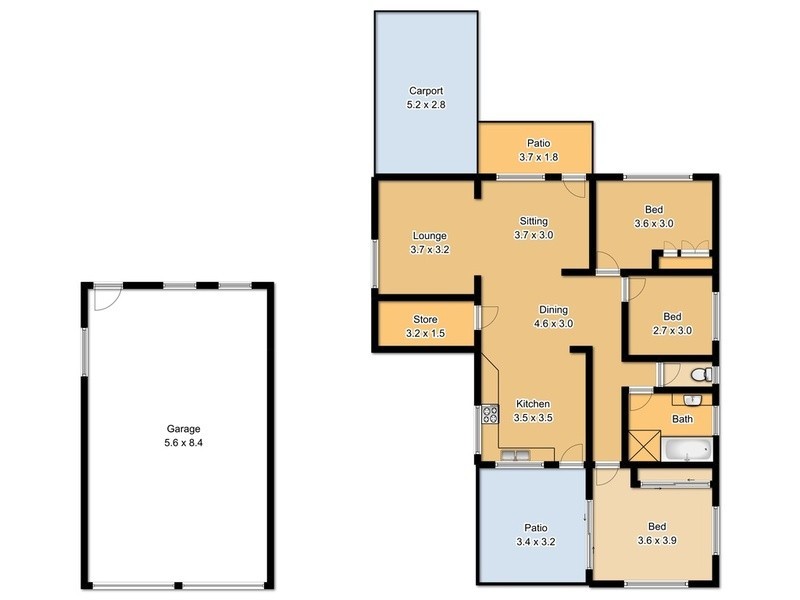 45 Temple Street, Ballina NSW 2478 Floorplan
