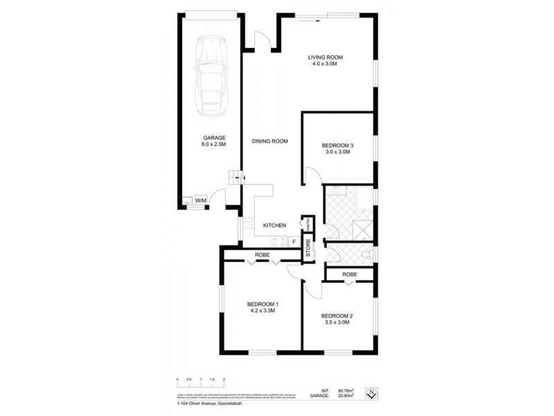 1/104 Oliver Avenue, Goonellabah NSW 2480 Floorplan