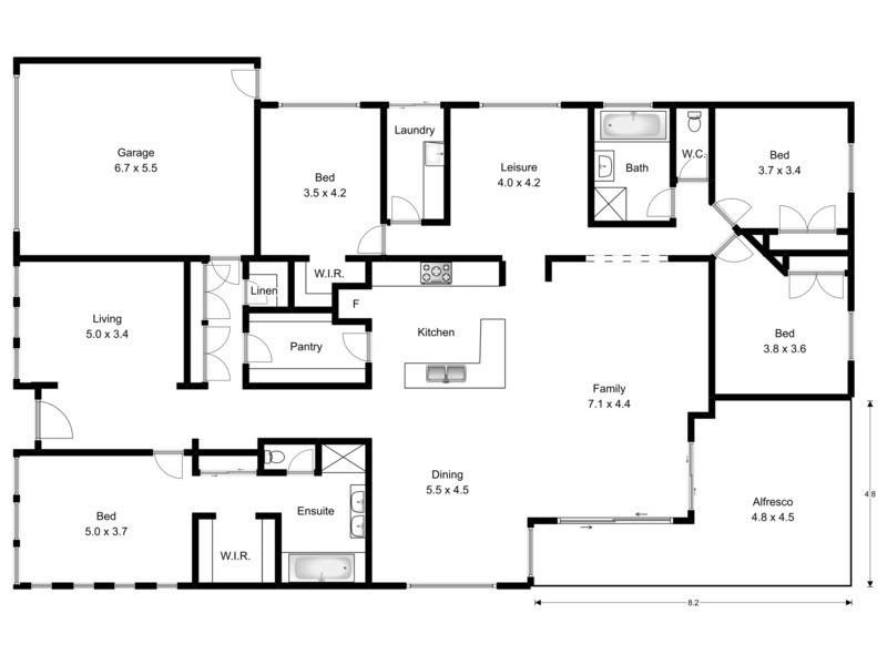 27 Minley Crescent, East Ballina NSW 2478 Floorplan