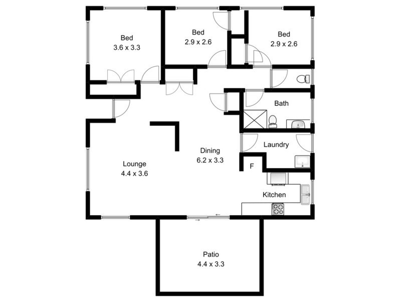 2 Brown Avenue, Alstonville NSW 2477 Floorplan