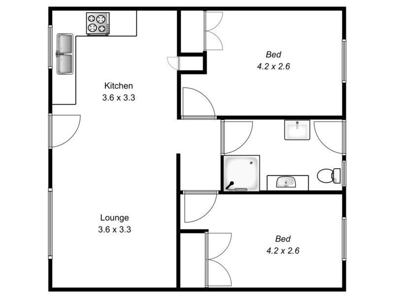 4/68 Pine Avenue, East Ballina NSW 2478 Floorplan