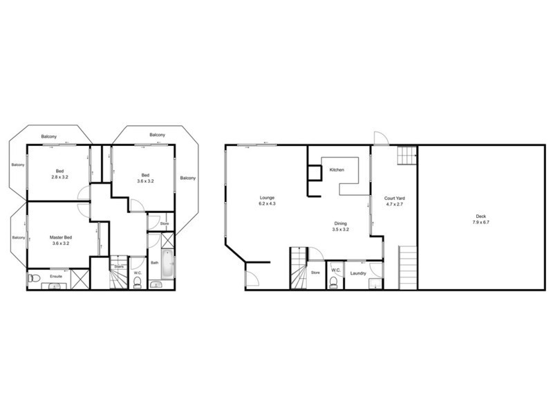 1/2-10 Mainsail  Place, Ballina NSW 2478 Floorplan
