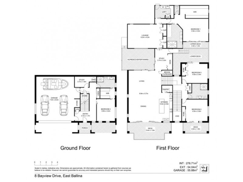 8 Bayview Drive, East Ballina NSW 2478 Floorplan