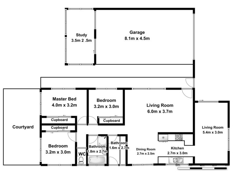 13 Clavan Street, Ballina NSW 2478 Floorplan
