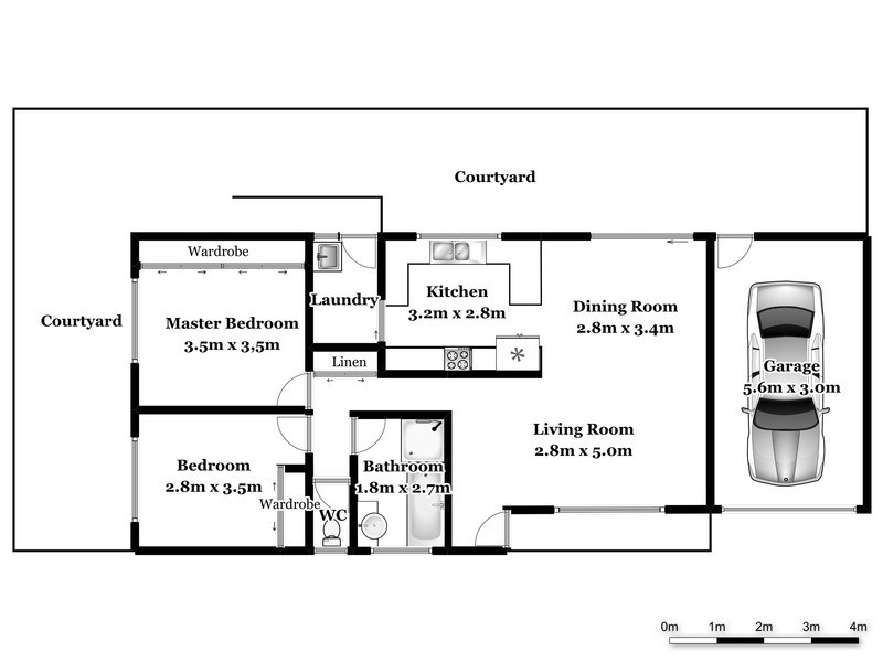 4/112 Burnet  Street, Ballina NSW 2478 Floorplan