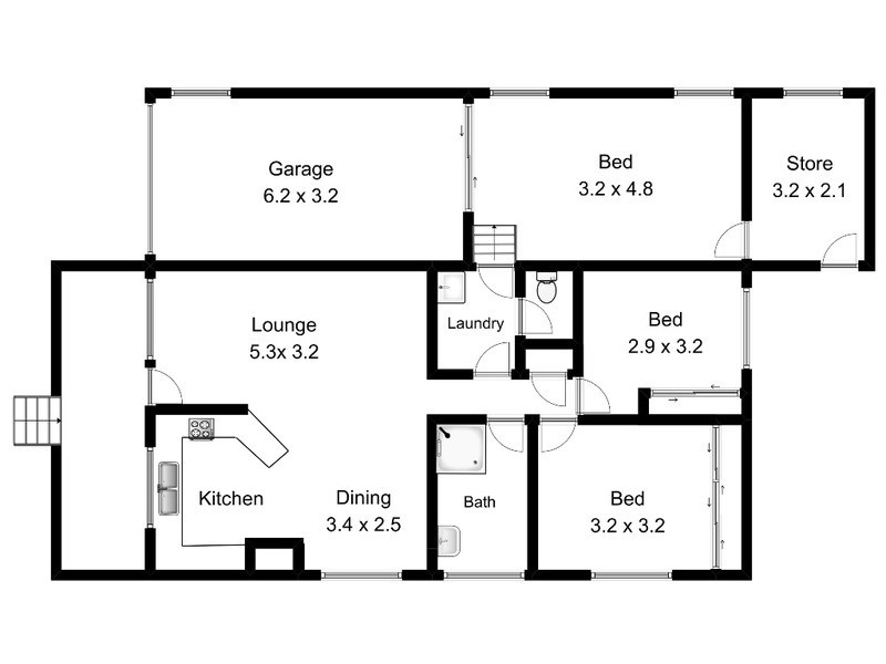 47/40 Southern Cross Drive, Ballina NSW 2478 Floorplan