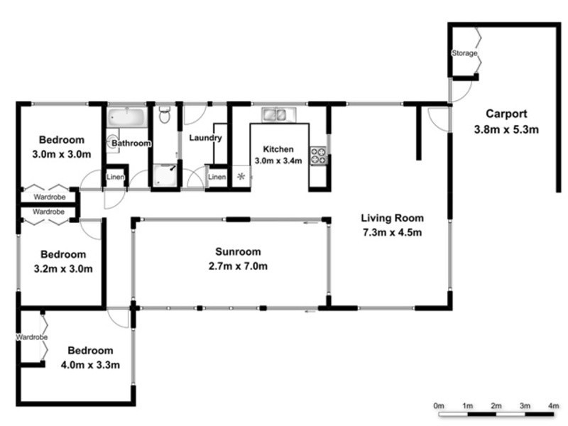 12 Cawarra  Street, Ballina NSW 2478 Floorplan