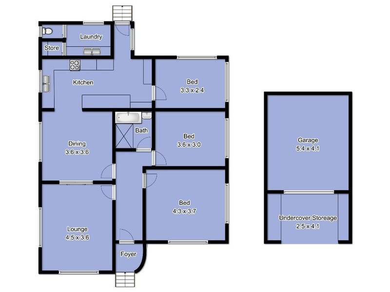 78 Pine Avenue, East Ballina NSW 2478 Floorplan