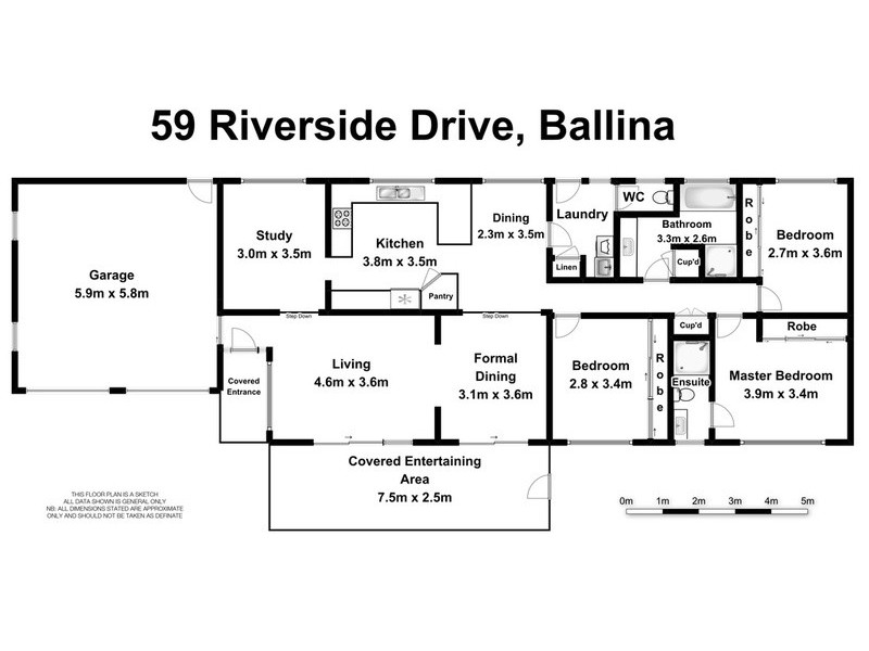 59 Riverside Drive, Ballina NSW 2478 Floorplan