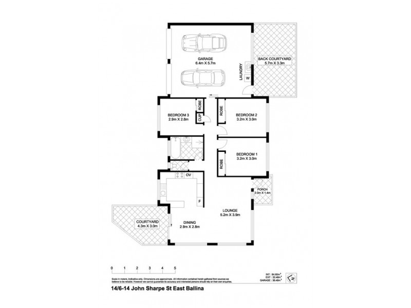 14/6-14 John Sharpe  Street, East Ballina NSW 2478 Floorplan