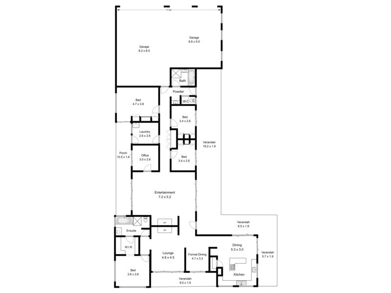 144 Leadbeatters Lane, Alstonville NSW 2477 Floorplan