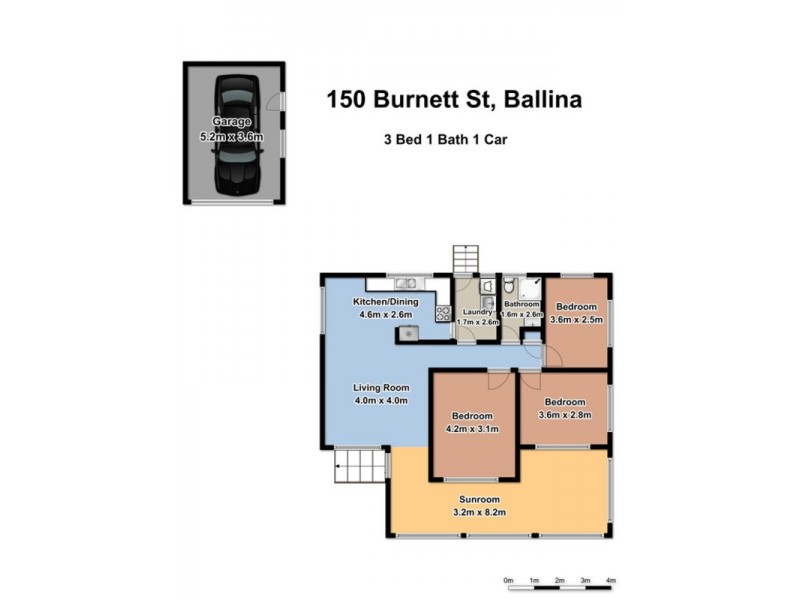 150 Burnet Street, Ballina NSW 2478 Floorplan