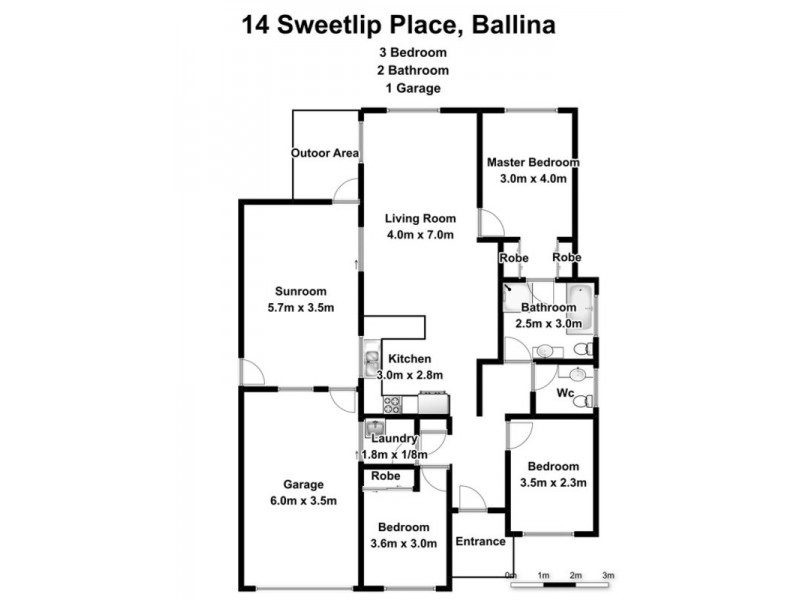 14 Sweetlip Place, Ballina NSW 2478 Floorplan