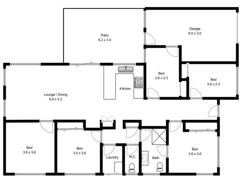 12 Sweetlip Place, Ballina NSW 2478 Floorplan