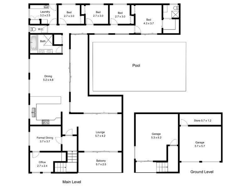 7 Cambridge Crescent, East Ballina NSW 2478 Floorplan