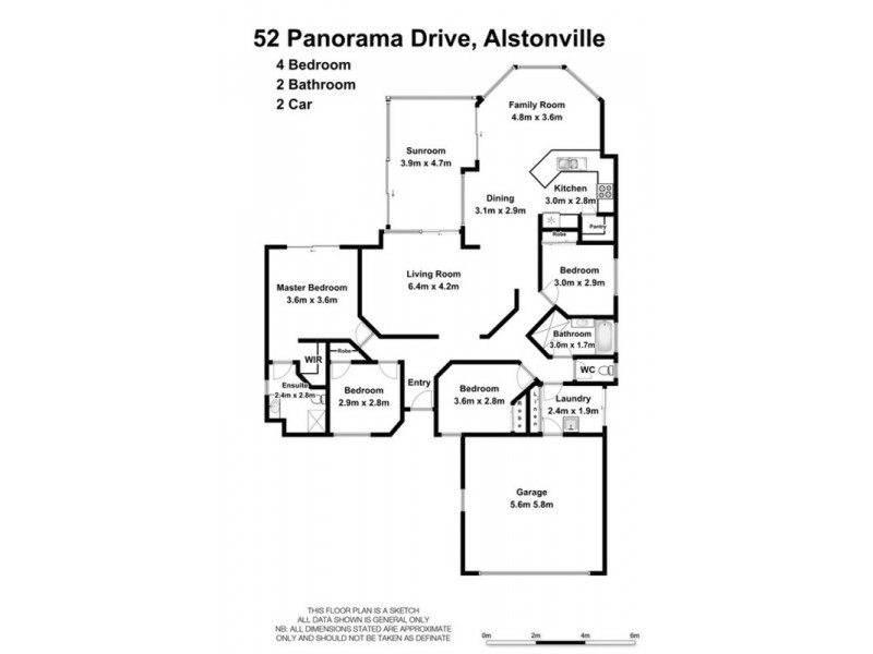52 Panorama Drive, Alstonville NSW 2477 Floorplan