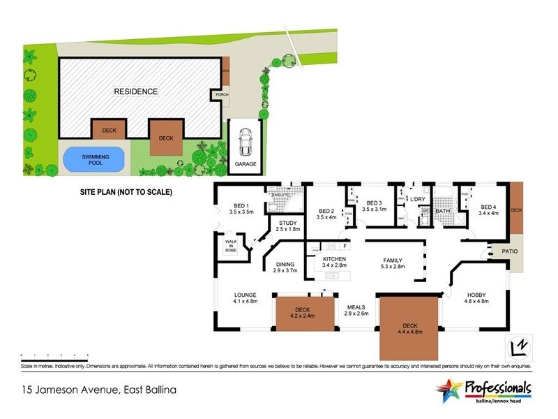 15 Jameson Avenue, East Ballina NSW 2478 Floorplan